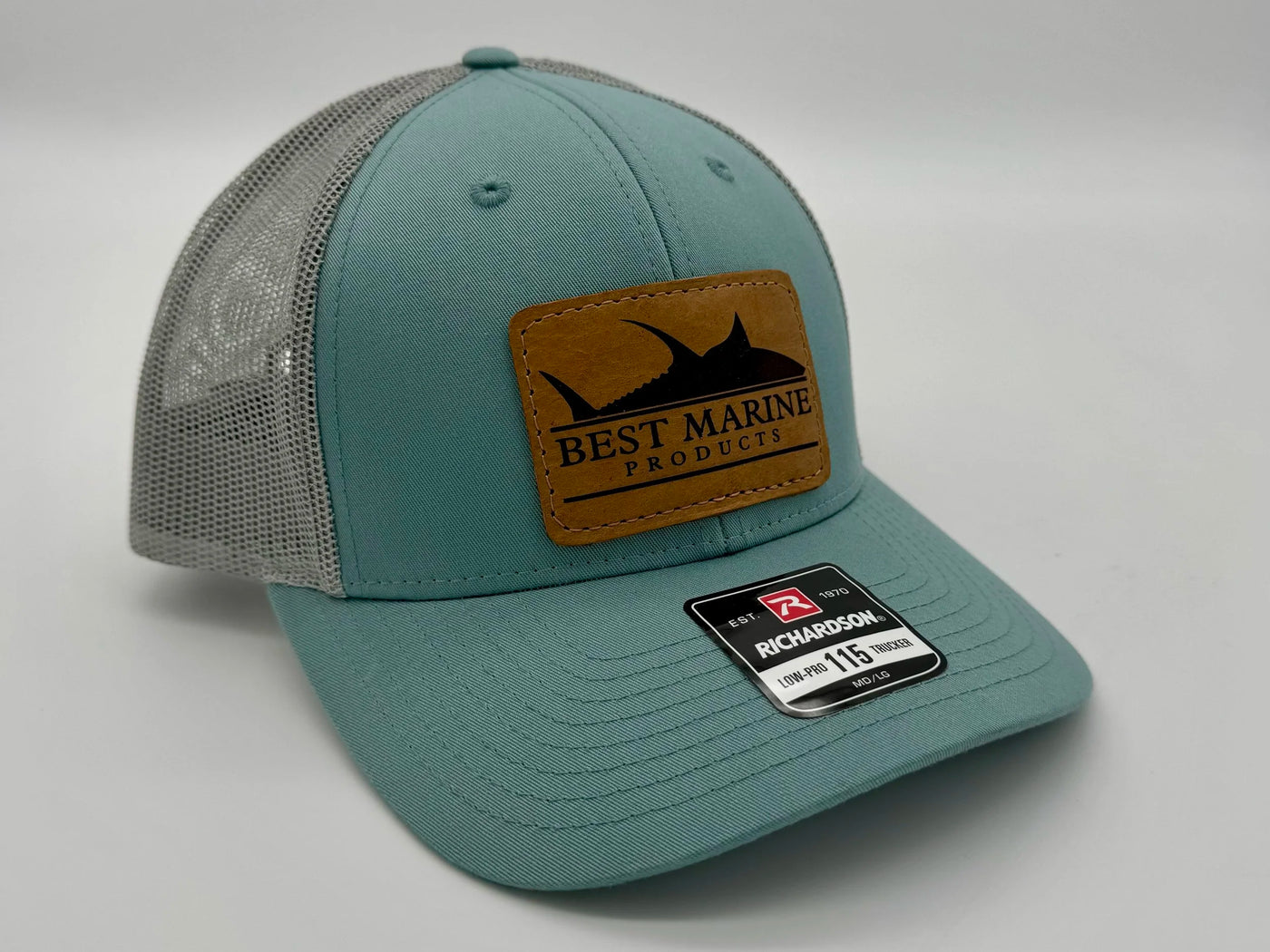 Bestmarine Patch Hat | Smoke Blue/Aluminum