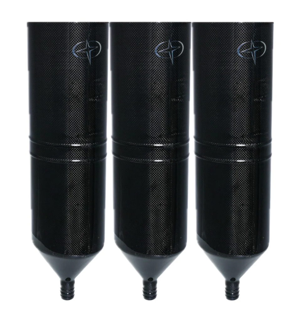 Carbon Fiber Tuna Tubes NO Brackets Gemlux